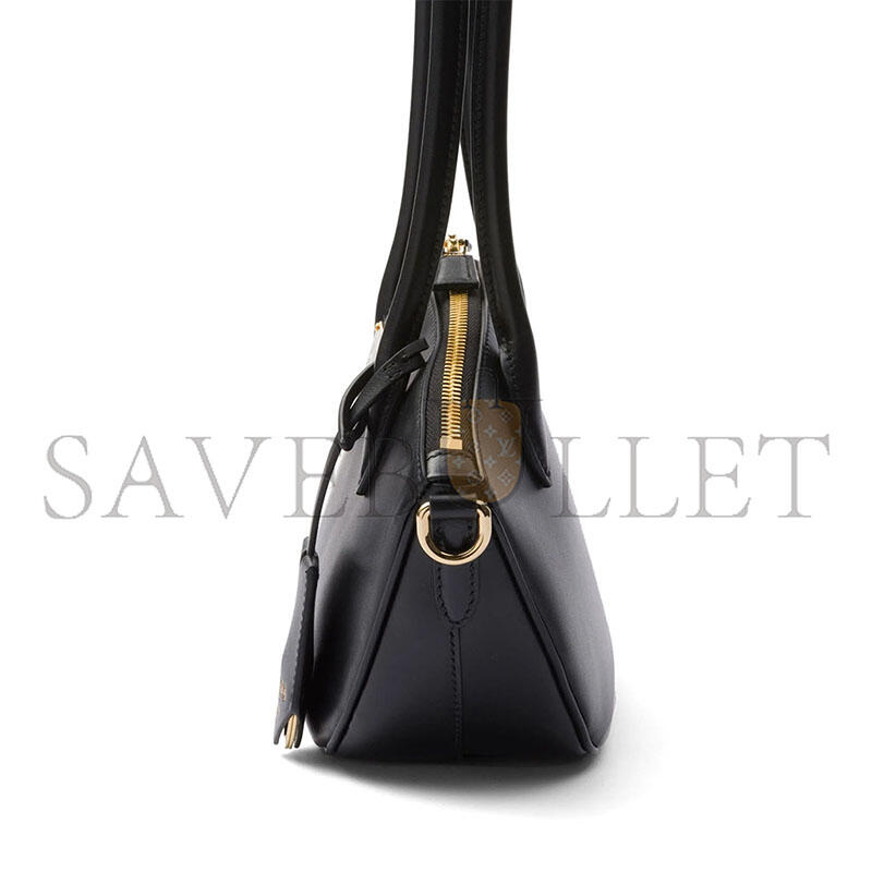 PRADA SMALL LEATHER HANDBAG 1BA427 (26*17*9cm)